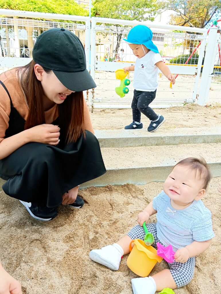 くじら保育園海老江園　保育参加　お散歩2024-5