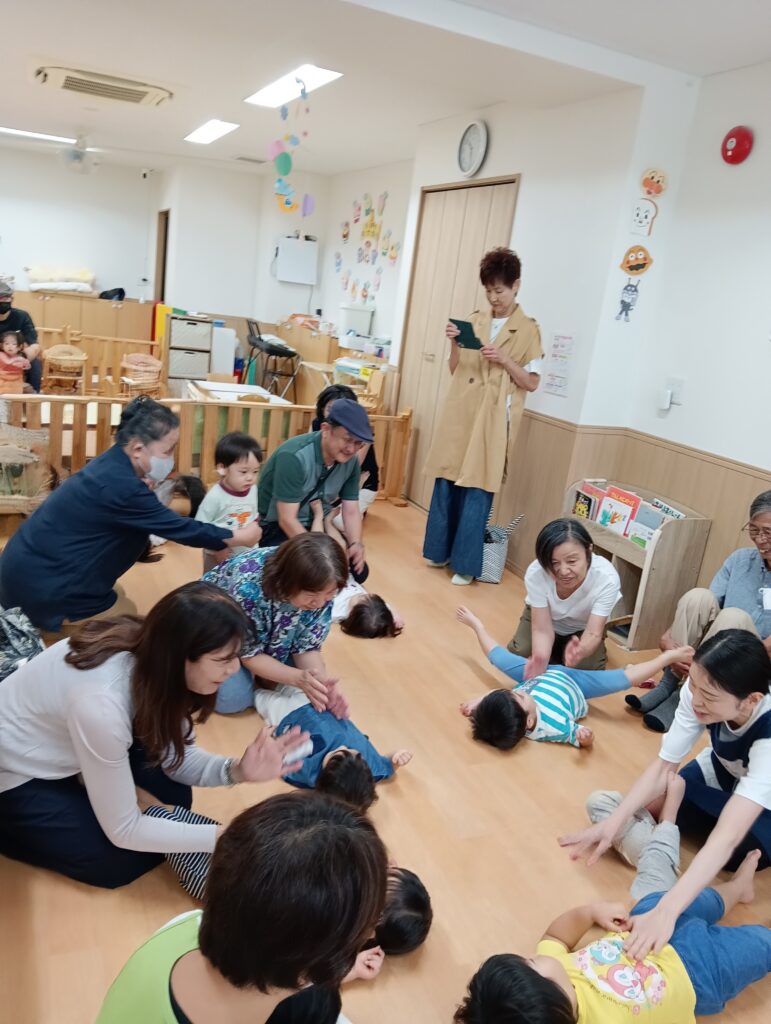 敬老の日 敬老の日の集い くじら保育園 海老江園 大阪 福島区 福島 保育園 202509-3