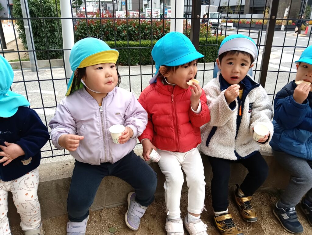 保育園のお別れ遠足 遠足弁当 大阪 くじら保育園 202603-2