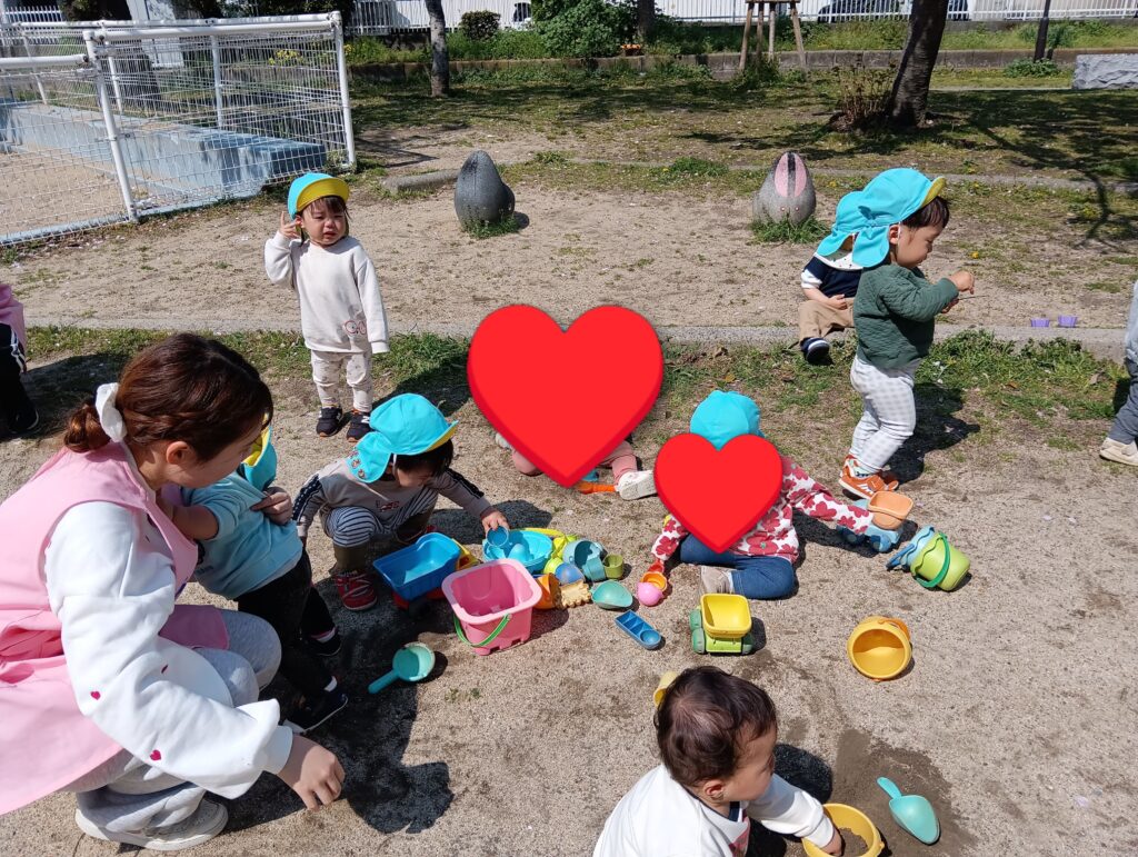 保育園の春の自然遊び　大阪　くじら保育園　202604-4