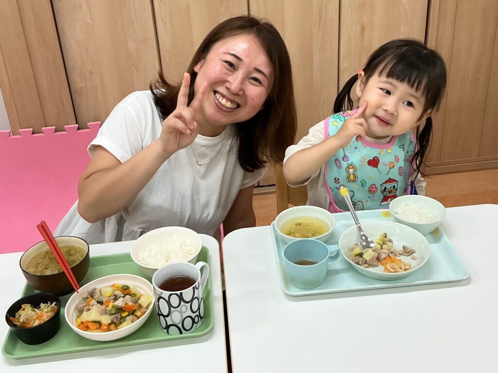 保育園の給食参加 大阪 くじら保育園 202607-2