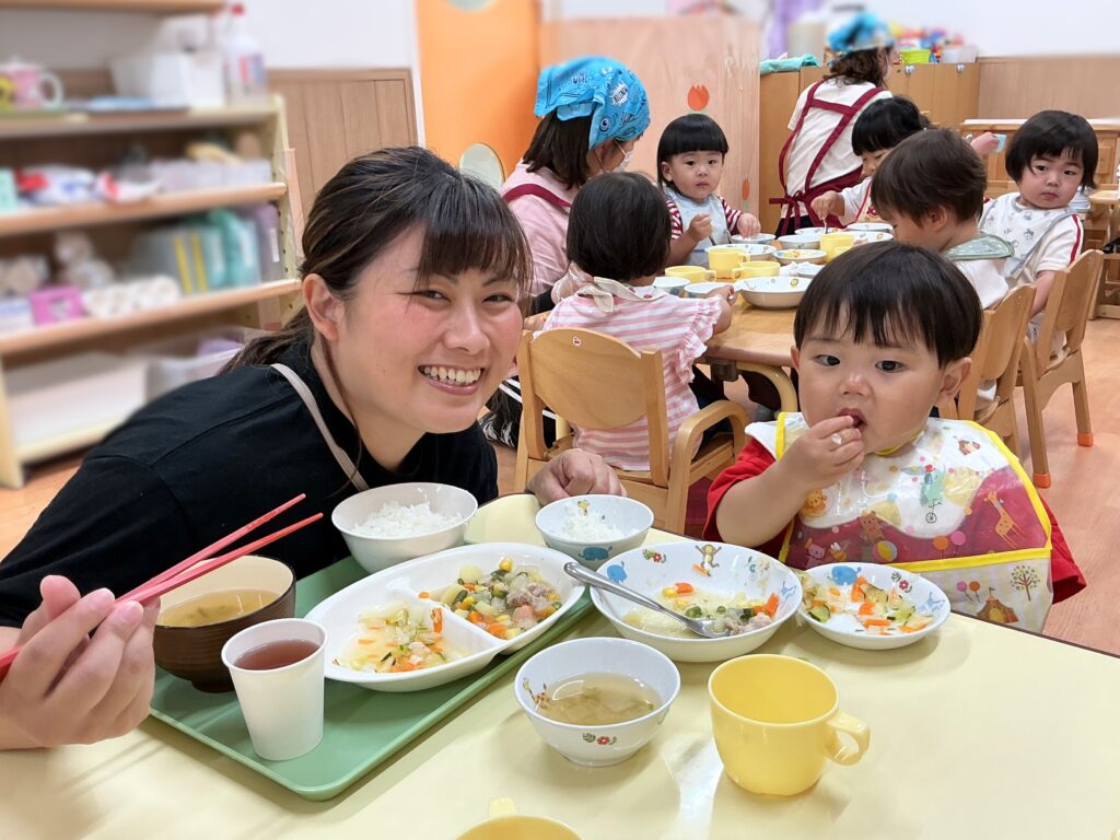保育園の給食参加 大阪 くじら保育園 202607-1