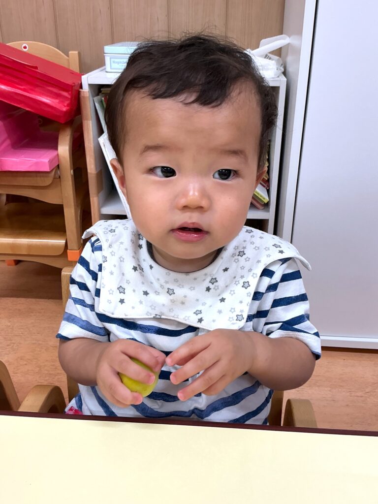保育園で梅ジュース作り　大阪　くじら保育園　202606-3