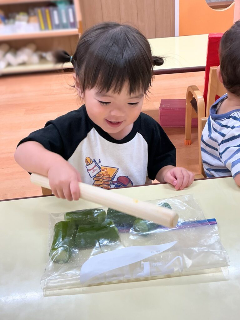 保育園の食育 栽培 クッキング 大阪 くじら保育園 202608-3