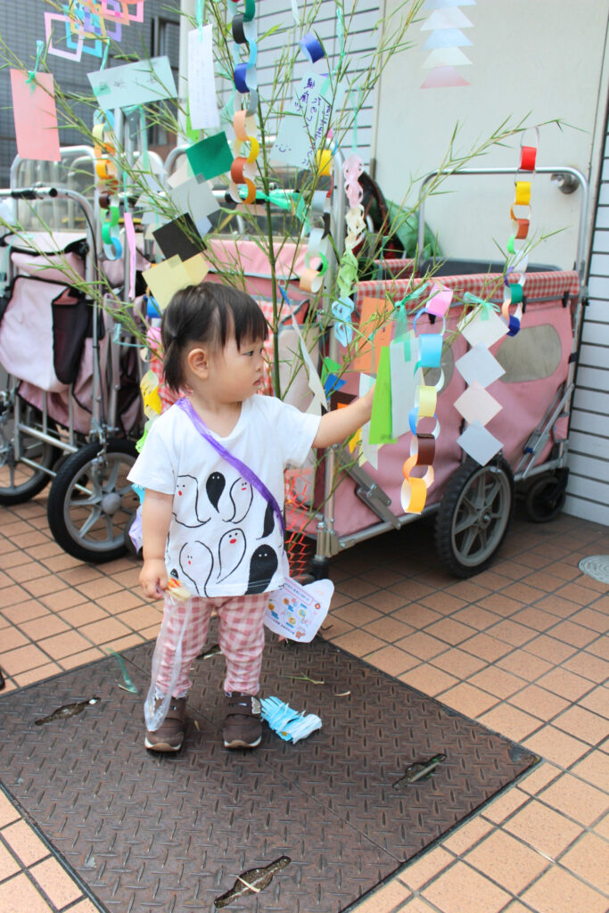 夏祭り　保育園　さかなつり　わなげ　わにわにパニック　ヨーヨーすくい　くじら保育園　都島東野田園　都島区　大阪　202507-5