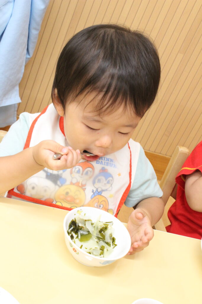 自園調理 保育園 給食 大阪 保育園 くじら保育園 都島東野田 202510-4