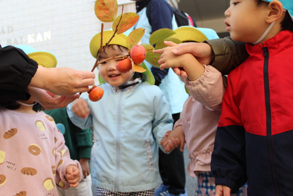保育園　食育　柿の木　くじら保育園　大阪　202512-1