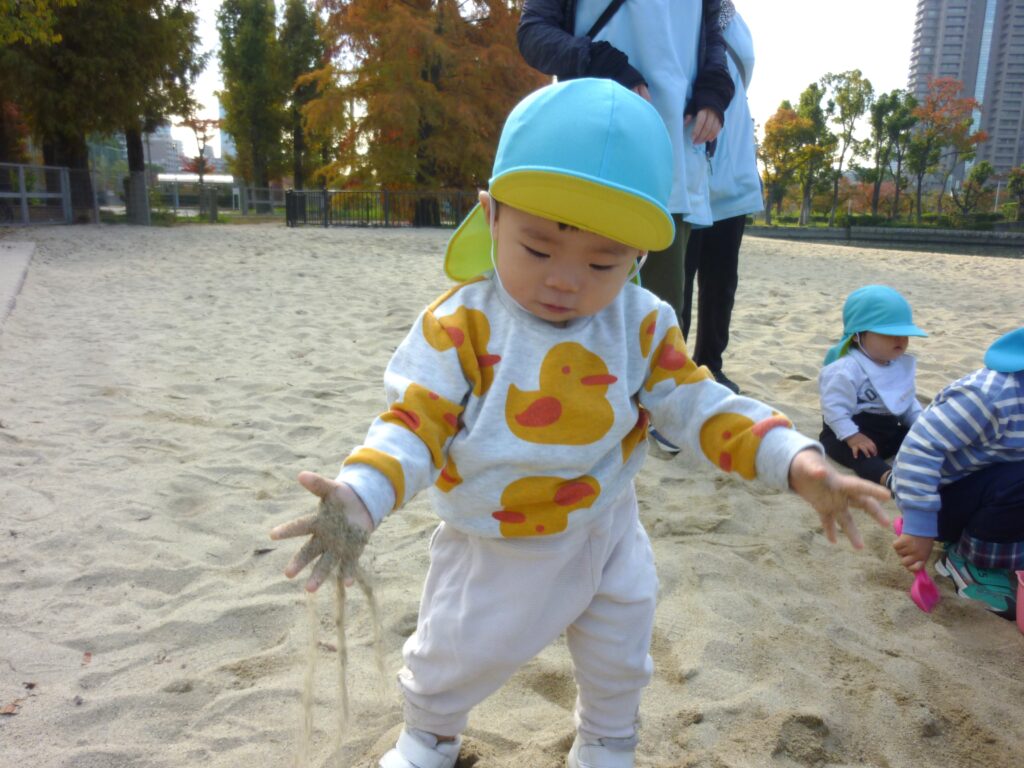 大阪 保育園 くじら保育園 砂遊び 桜ノ宮ビーチ 202512-2