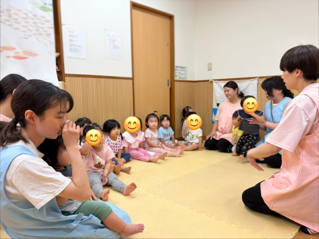 保育園の避難訓練　大阪　くじら保育園　202608-5