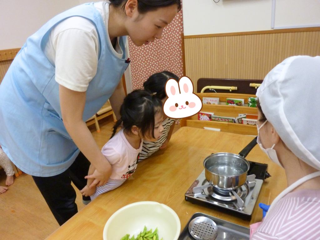 保育園　野菜栽培で食育　大阪　くじら保育園 2026209-3