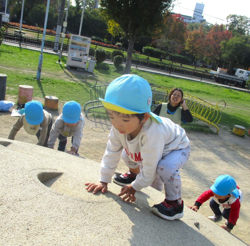 くじら保育園　姫島園　遠足　西淀公園　202412-2