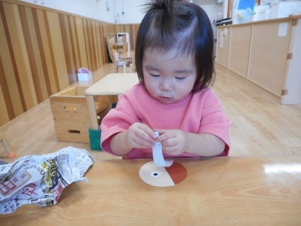 脳を育む 指先あそび くじら保育園 大阪 保育園 202511-1