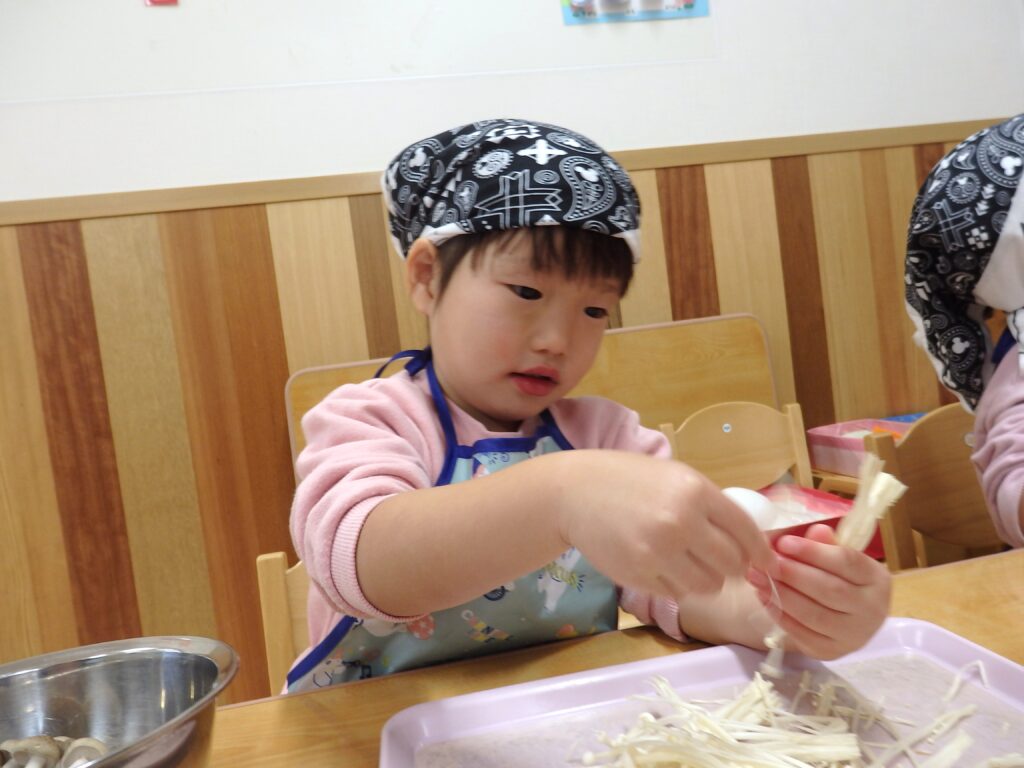 保育園　食育　大阪　くじら保育園　202511-2