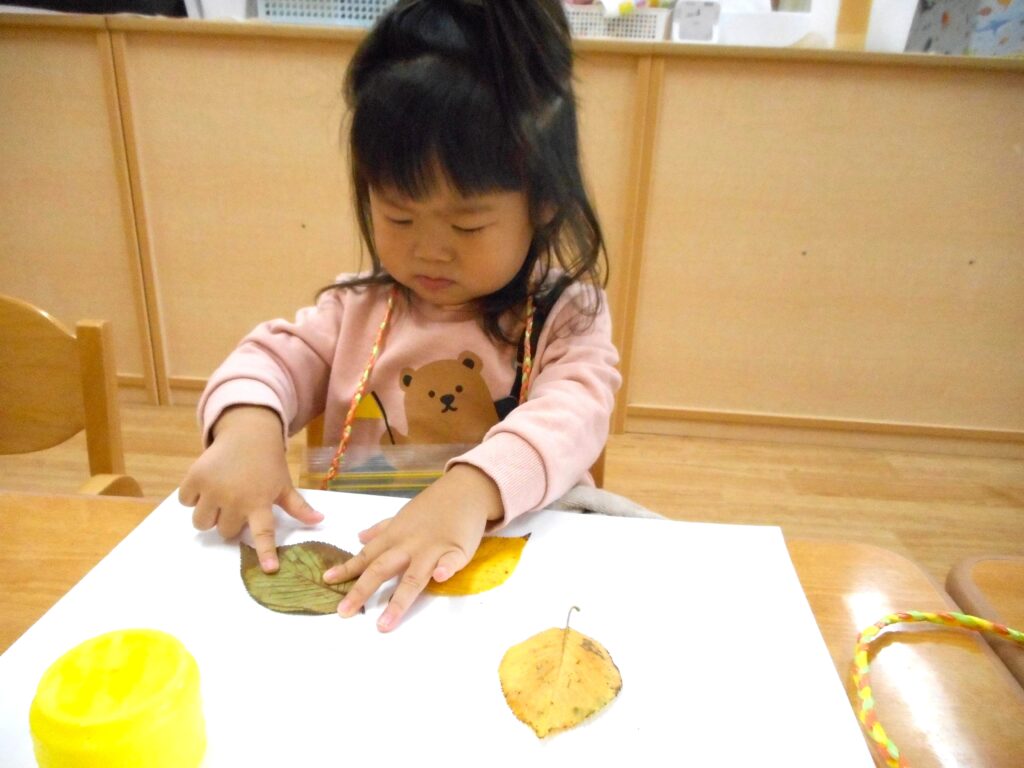 お散歩バッグで秋探し　大阪　保育園　くじら保育園　202512-4