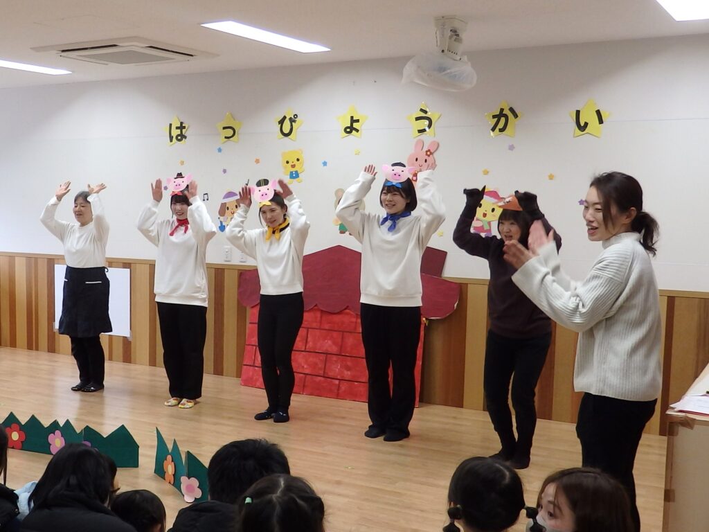 保育園の発表会　職員劇　大阪　保育園　くじら保育園　202602-4