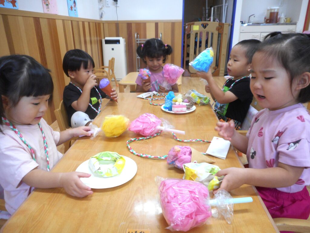 保育園でお店屋さんごっこ　異年齢交流　大阪　くじら保育園　202608-5