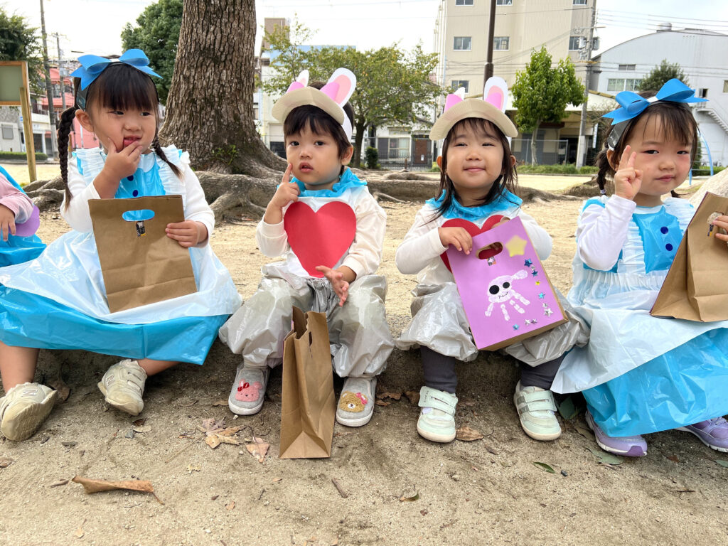 くじら保育園　上新庄園　ハロウィン　ディズニー　202410-1