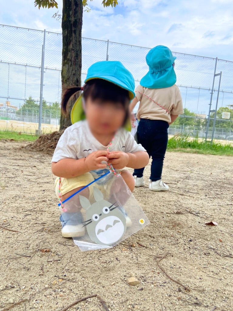 くじら保育園 上新庄園　お散歩　13