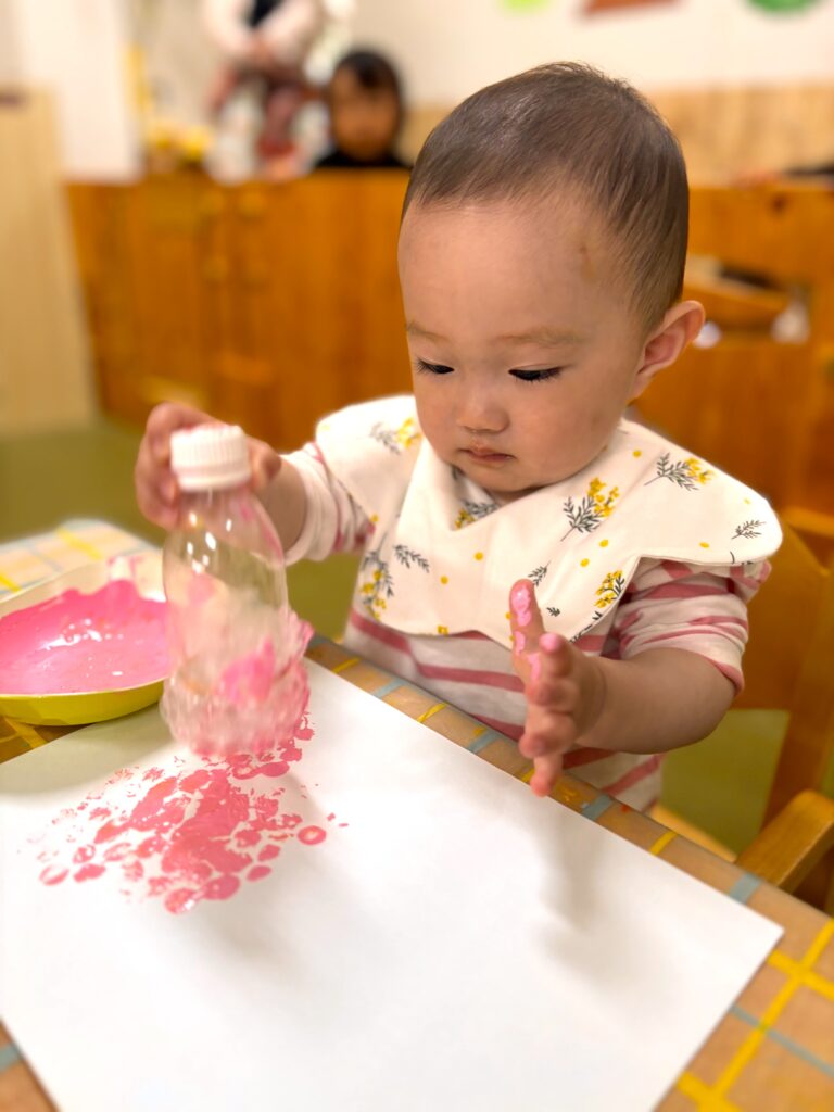 くじら保育園 上新庄園 こいのぼり 製作 202504-1