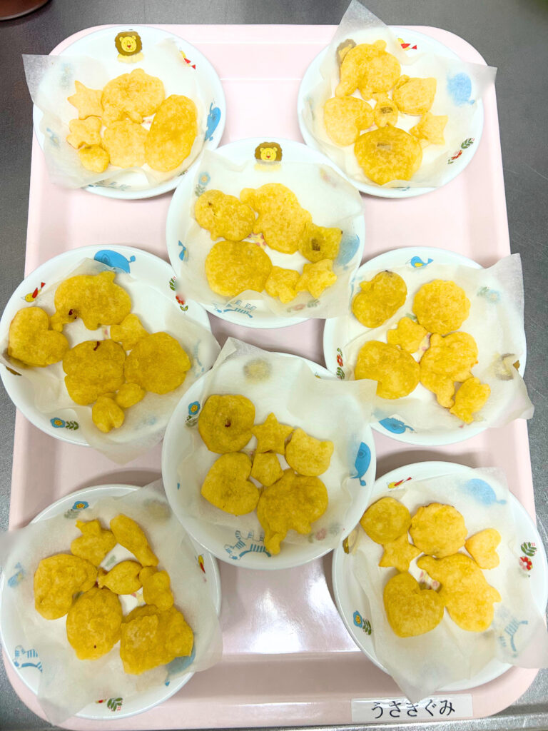 大阪　保育園　クッキング　食育　さつまいも　くじら保育園　202510-6