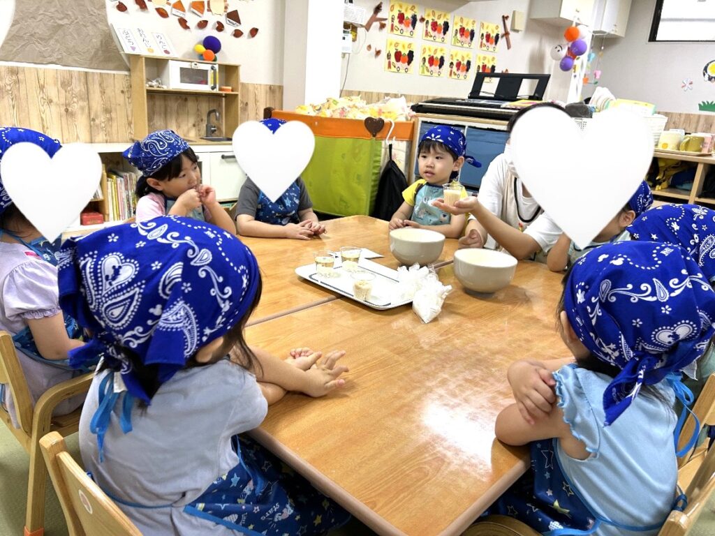 大阪　保育園　クッキング　食育　さつまいも　くじら保育園　202510-3