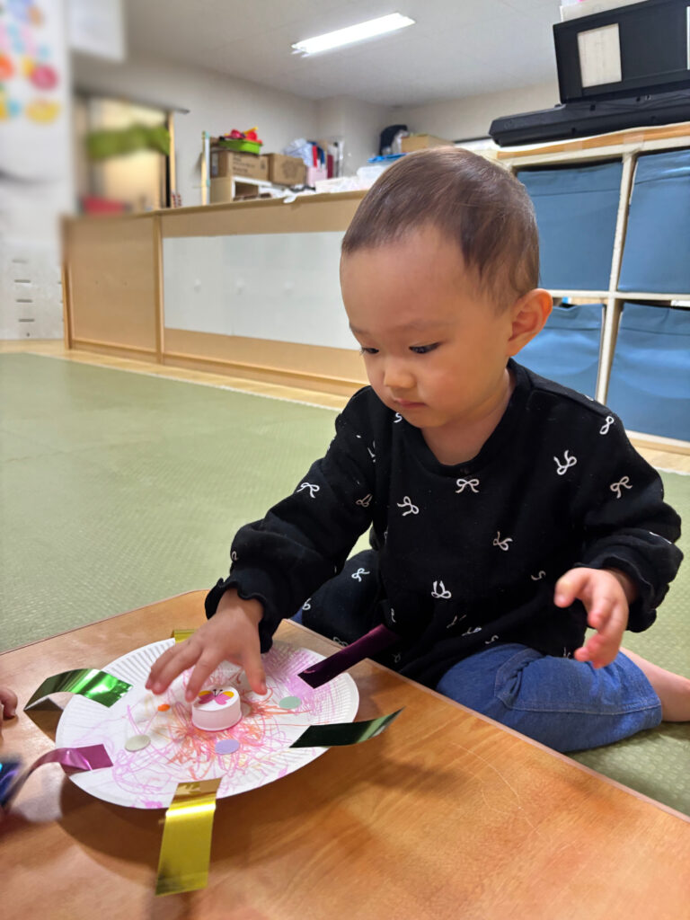 日本伝統のお正月遊び　大阪　保育園　くじら保育園　202602-5