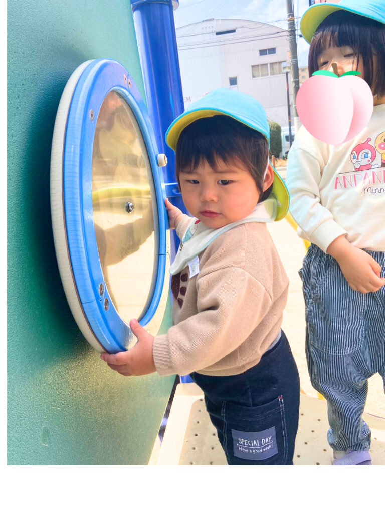 春の公園遊び　大阪　保育園　くじら保育園　202604-1