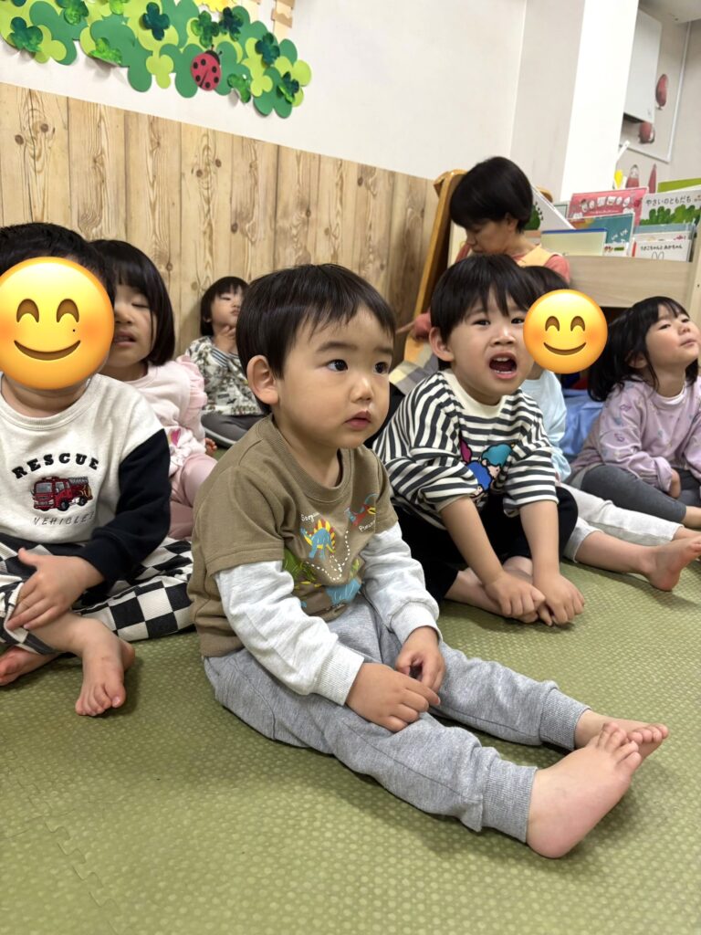 保育園の誕生日会 保育士の出し物 はたらくくるま 大阪 保育園 くじら保育園 202603-5