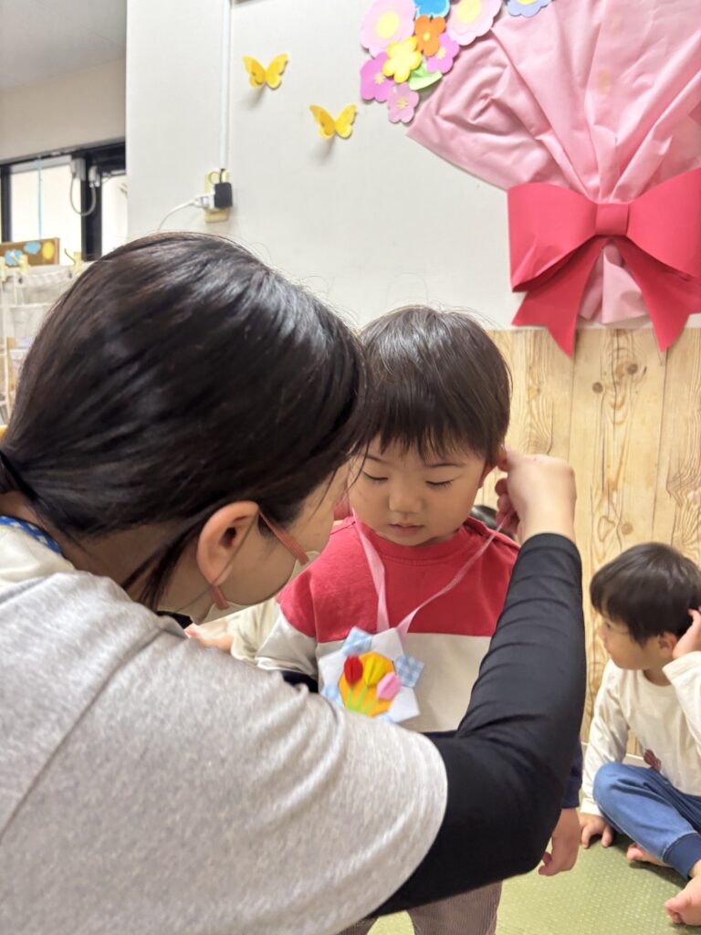 保育園進級式 大阪 くじら保育園 202604-2