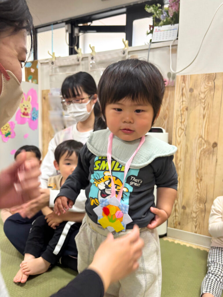 保育園進級式 大阪 くじら保育園 202604-3