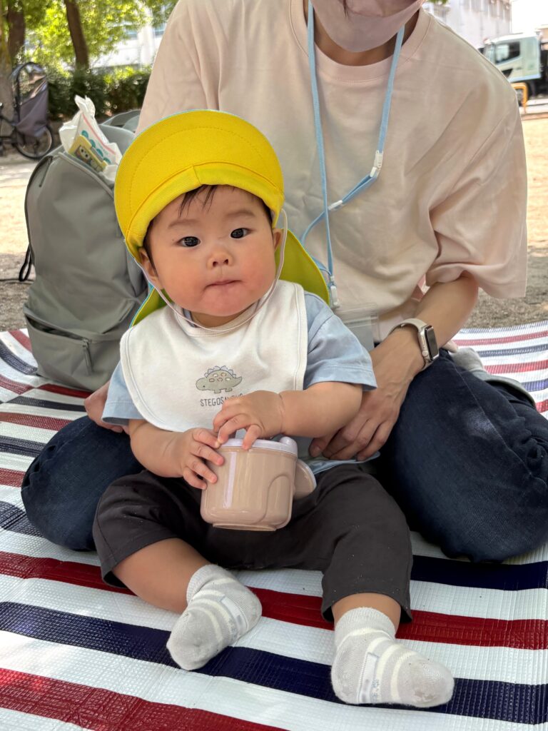 保育参加で給食とお散歩 大阪 くじら保育園 202606-1
