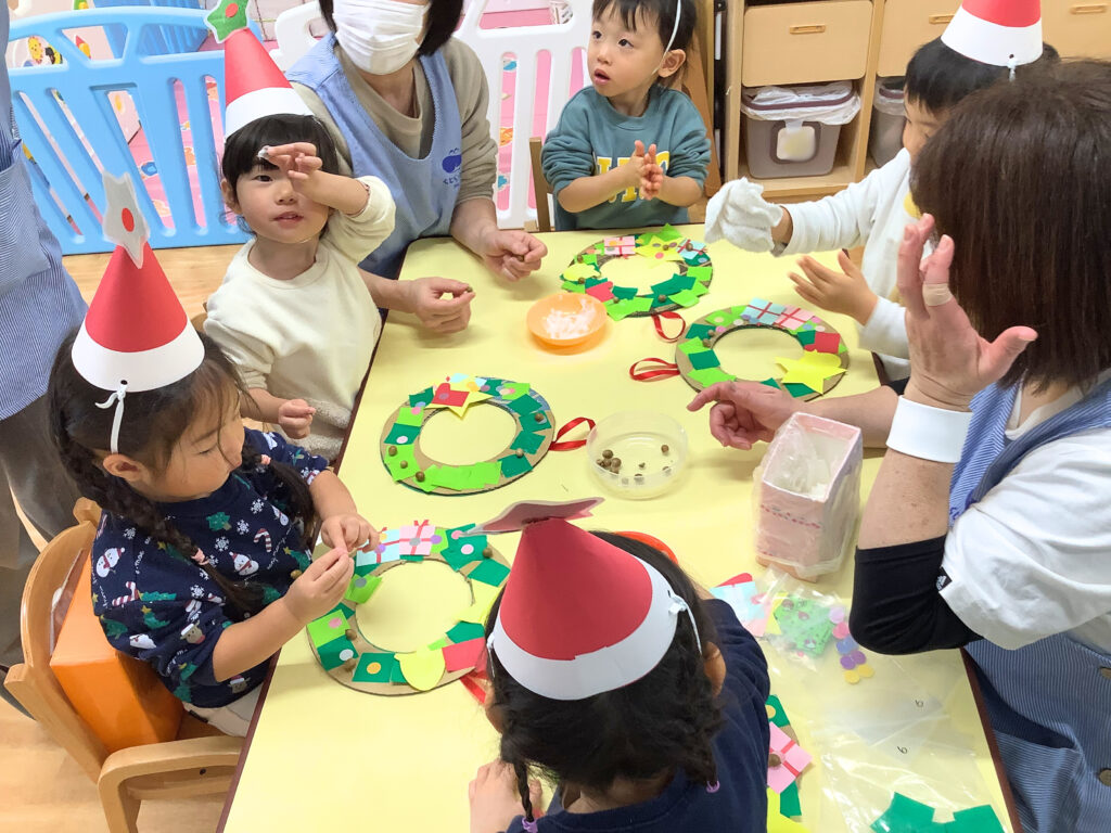 くじら保育園　三国園　クリスマス会　202412-2