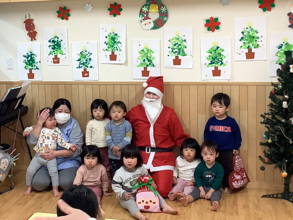 くじら保育園　三国園　クリスマス会　202412-20