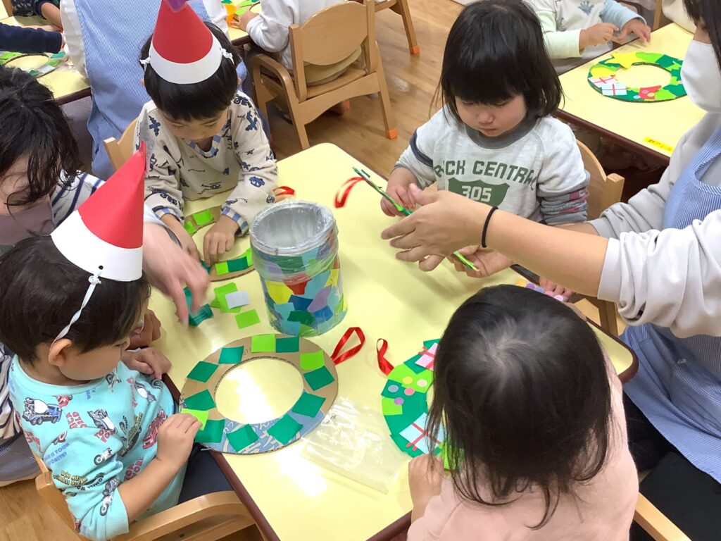 くじら保育園　三国園　クリスマス会　202412-9