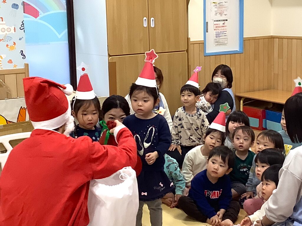 くじら保育園　三国園　クリスマス会　202412-17