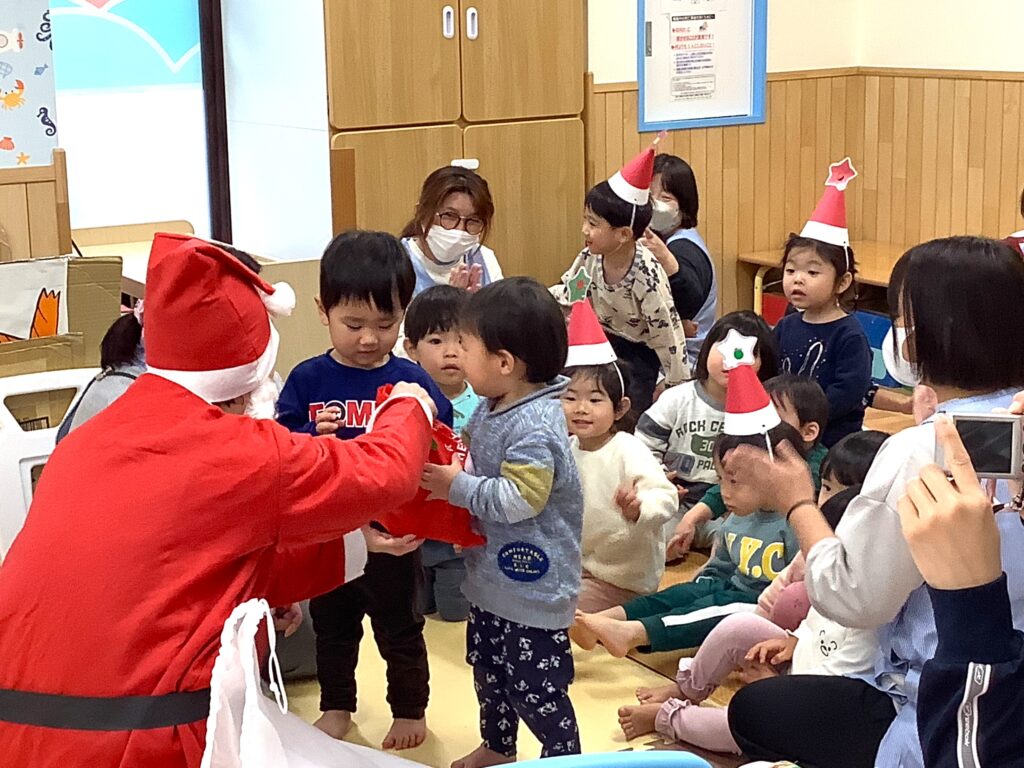 くじら保育園　三国園　クリスマス会　202412-19