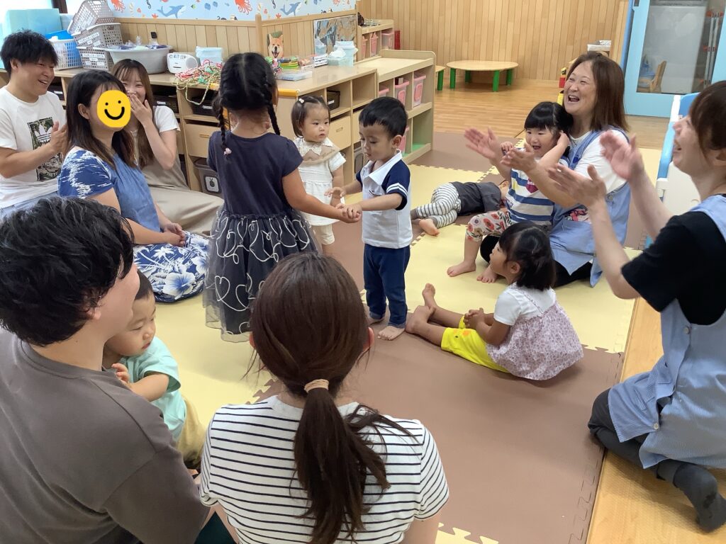 リフレッシュ保育 地域交流 おべんとうばす ペープサート 寒天あそび くじら保育園 三国園 大阪 保育園 淀川区 202508-2