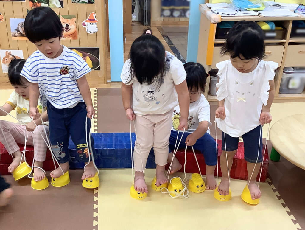 保育園 運動会練習 大阪 くじら保育園 202510-3