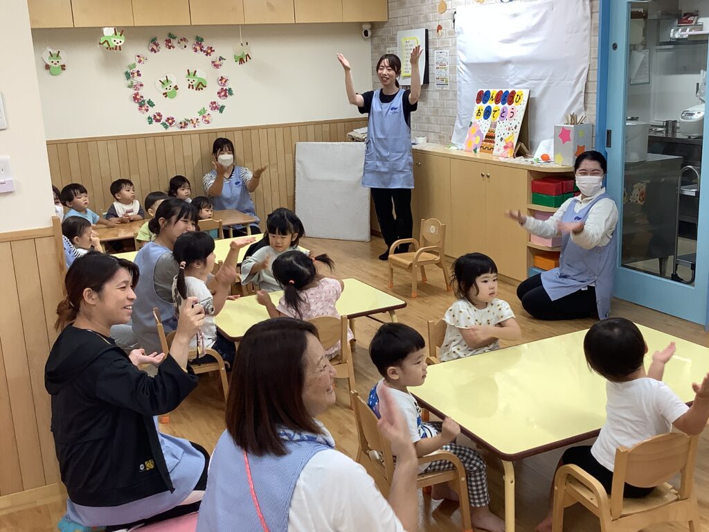 大阪　保育園　誕生日会　くじら保育園　淀川　202510-5
