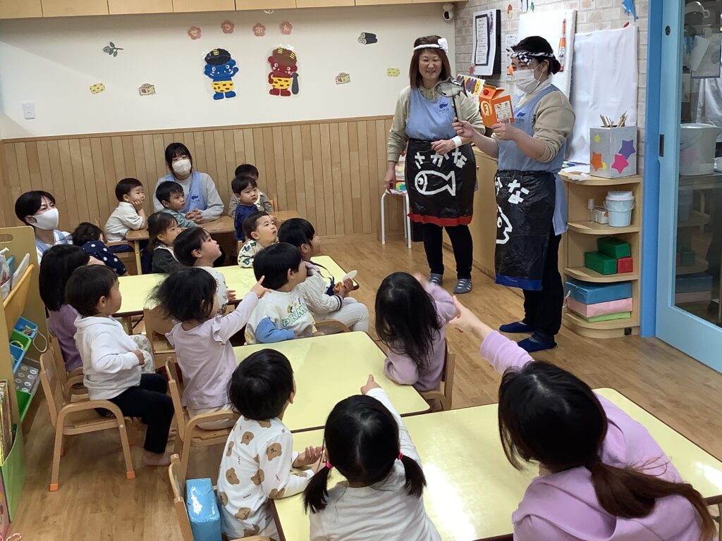 保護者参加のお誕生日会 ペープサート 大阪 保育園 くじら保育園 202601-2