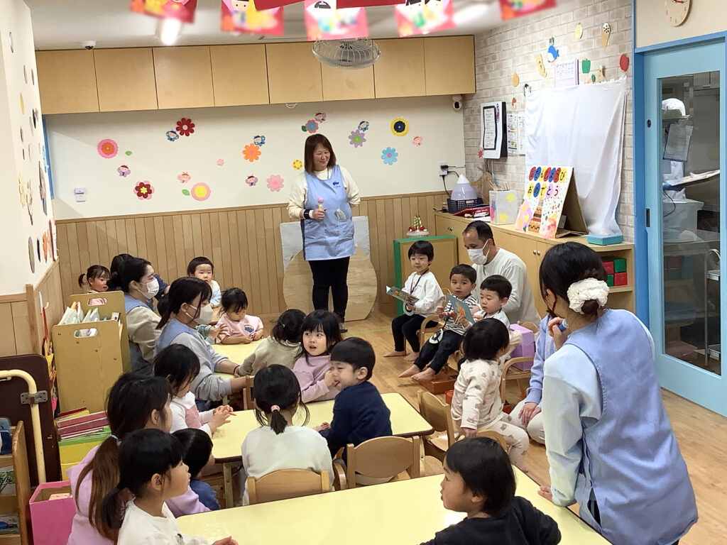 保育園保護者参加のお誕生日会 大阪 くじら保育園 202603-2