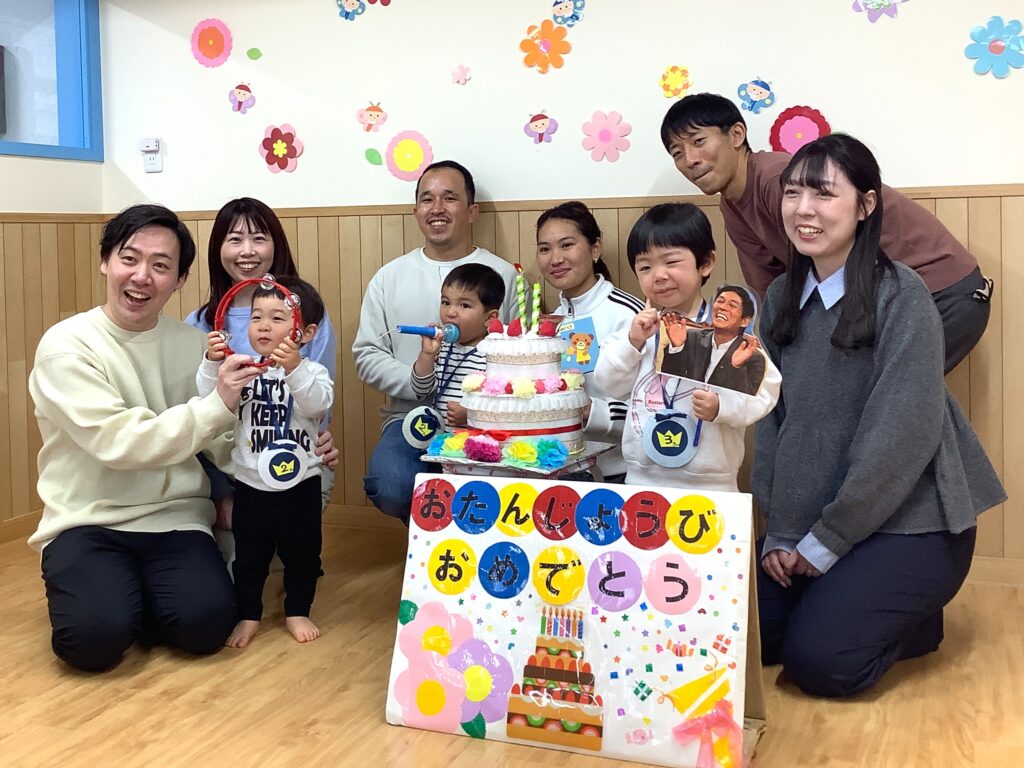 保育園保護者参加のお誕生日会 大阪 くじら保育園 202603-1