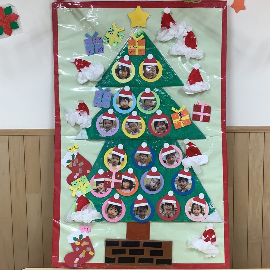 くじら保育園 三国園のクリスマス会