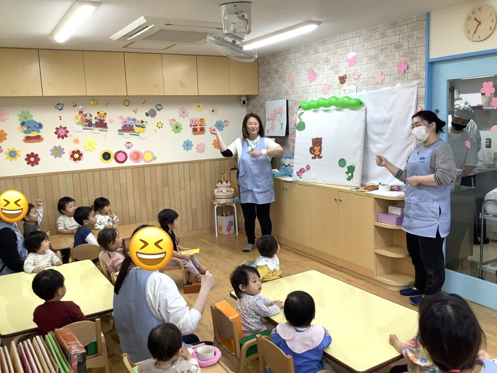 保育園4月生まれさんのお誕生日会　大阪　くじら保育園　202605-4