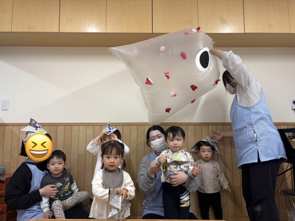 こいのぼり　サーキット遊び　大阪　保育園　くじら保育園　202605-1