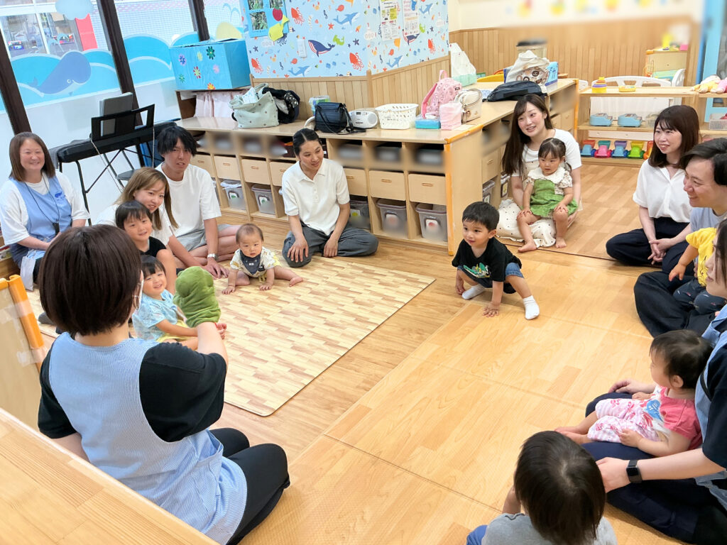 園開放で保護者支援 大阪 保育園 くじら保育園 202606-1