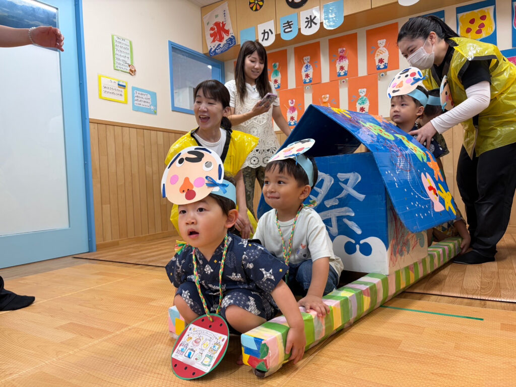 保護者参加の保育園夏祭り 大阪 くじら保育園 202609-4