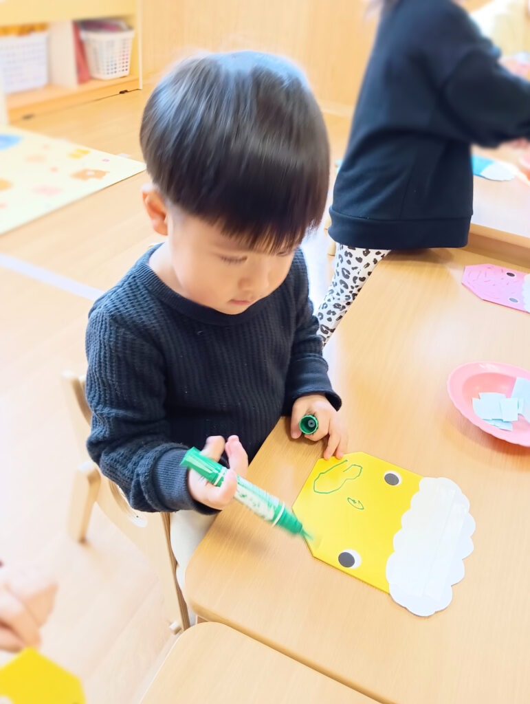 くじら保育園　都島北園　連携園　節分　202501-5