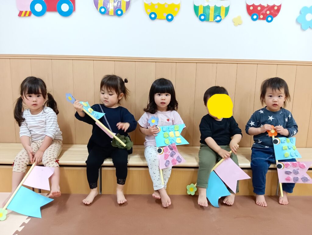 こどもの日 こどもの日の集い ペープサート 行事食 端午の節句 こいのぼり くじら保育園 都島区 202505-3
