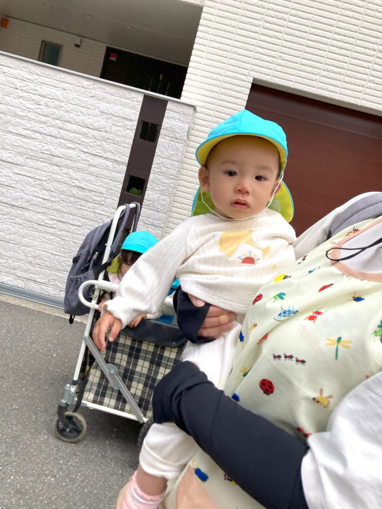 くじら保育園 都島北 都島区 保育園生活 園生活 0歳児 新入園児 成長 202505-1